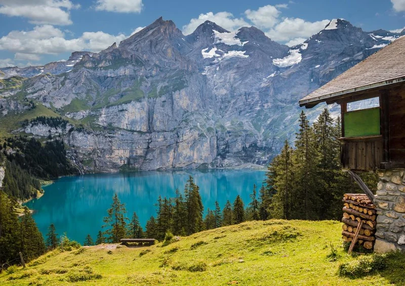 22455 Natur - Oeschinensee Puzzle