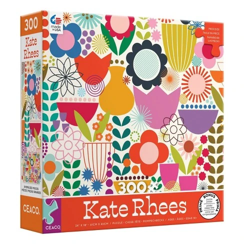 Scandi Flowers, Kate Rhees (300pcs)