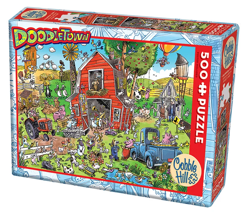 DoodleTown: Farmyard Folly (500pcs)
