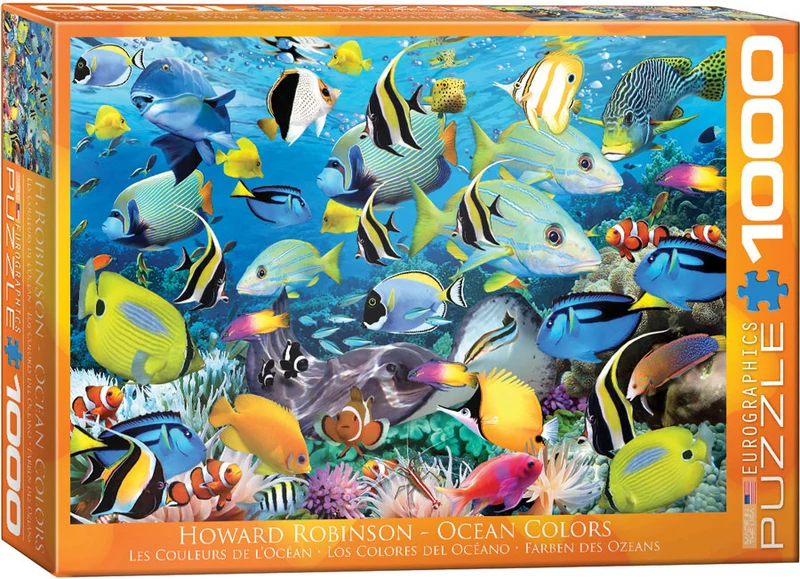 Ocean Colors (Les Couleurs de L'Ocean), Howard Robinson (1000pcs)