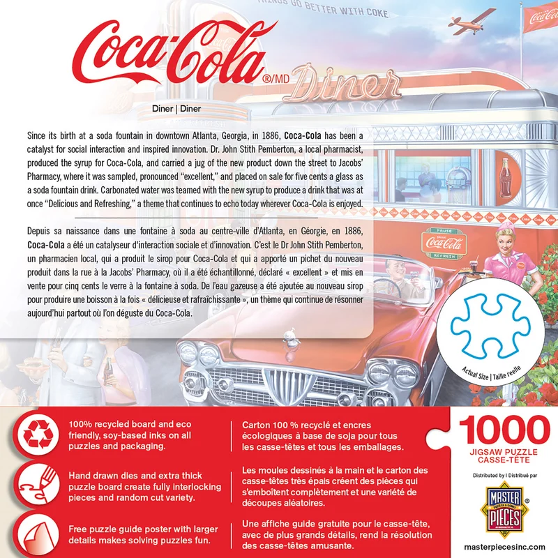 Coca-Cola - Diner (1000pcs)