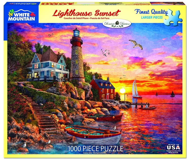 Lighthouse Sunset, Dominic Davison