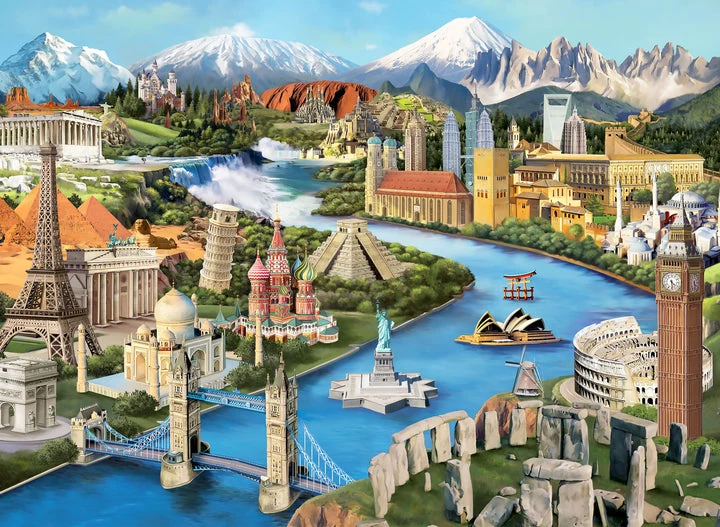 Popular Landmarks, Pirola (2000pcs)