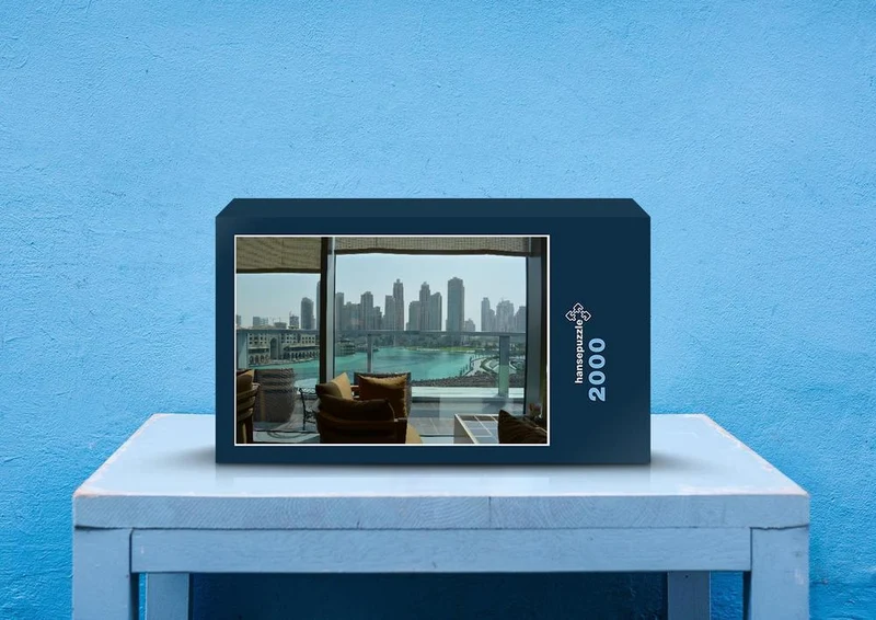 21345 Orte - Ausblick auf Dubai Puzzle