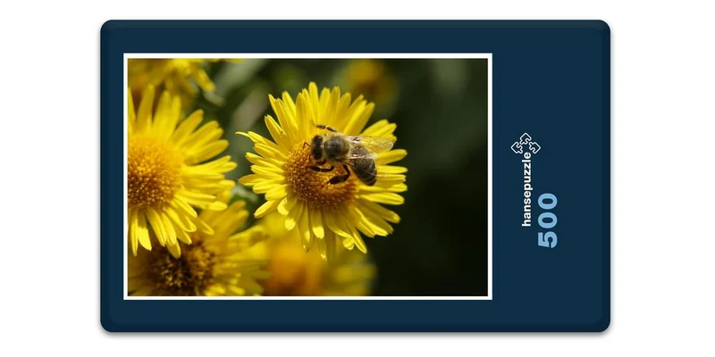 18678 Tierwelt - Biene auf Blüte Puzzle