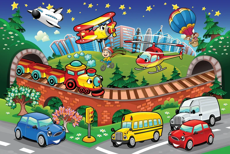 Educational - Let's Go (48pcs Floor Puzzle)