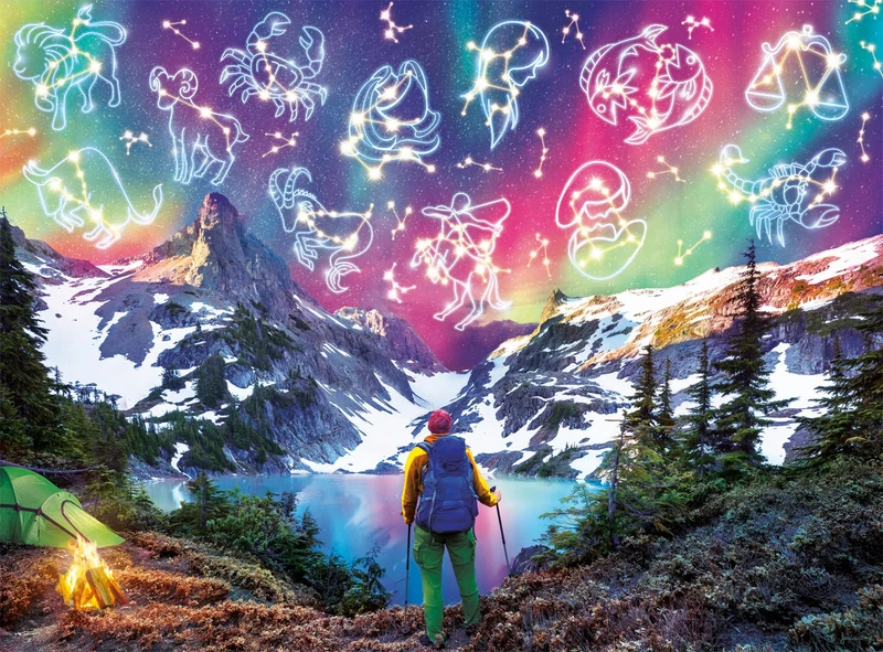 Special Effects: Zodiac Mountain - Glow in the Dark