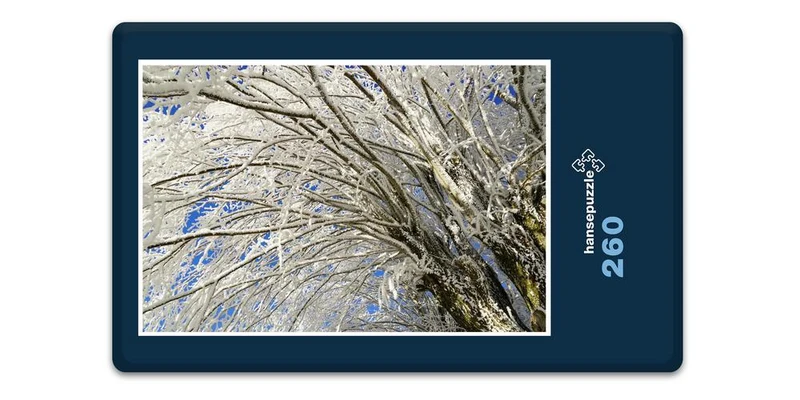 18511 Natur - Schnee-Baum Puzzle