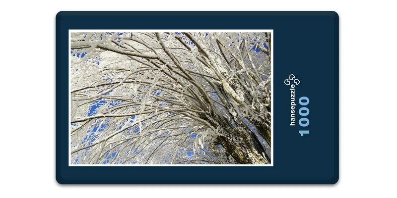 18511 Natur - Schnee-Baum Puzzle