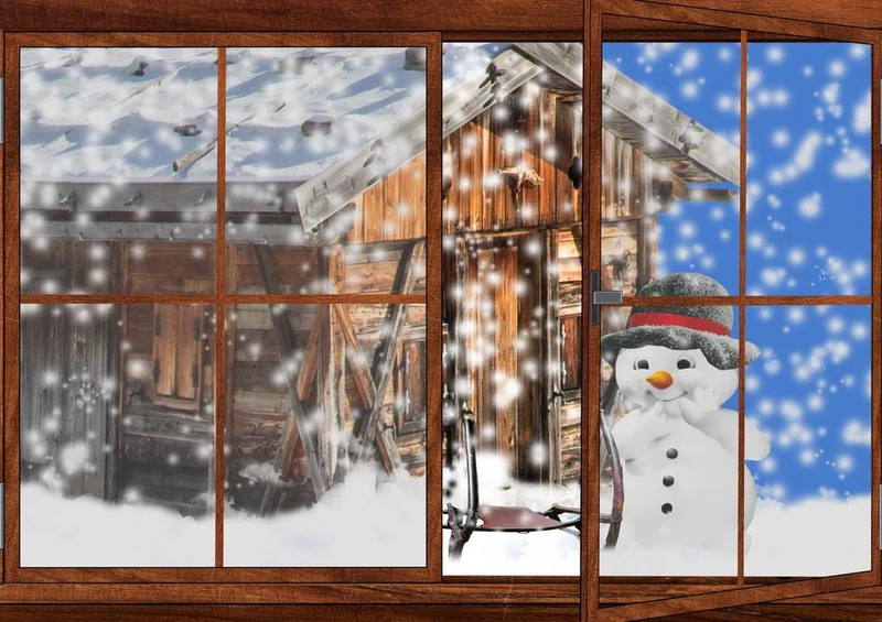 18509 Natur - Schneemann Puzzle