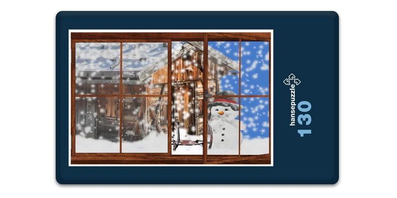 18509 Natur - Schneemann Puzzle