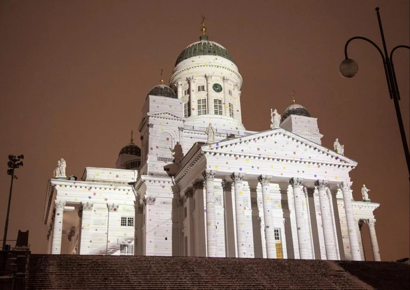 18611 Orte - Helsinki-Kathedrale Puzzle