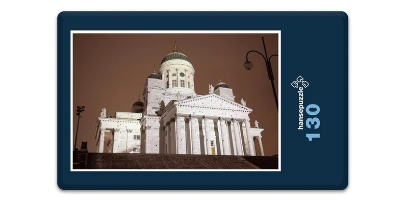 18611 Orte - Helsinki-Kathedrale Puzzle