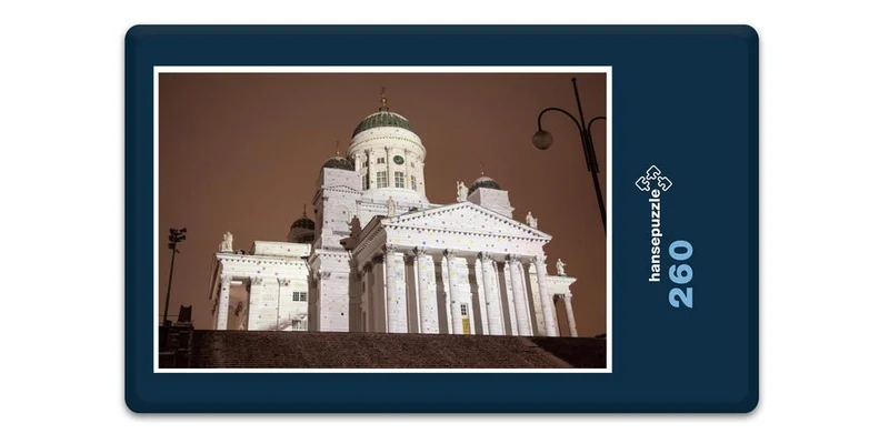 18611 Orte - Helsinki-Kathedrale Puzzle