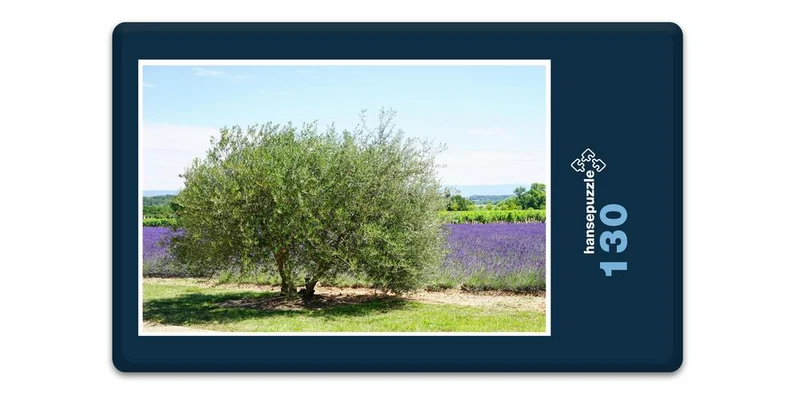 18590 Natur - Olivenbaum und Lavendel Puzzle