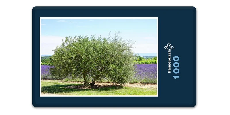 18590 Natur - Olivenbaum und Lavendel Puzzle