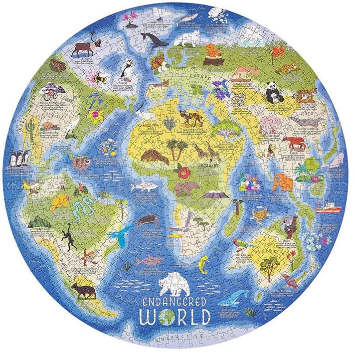 Endangered World (ROUND) (1000pcs)