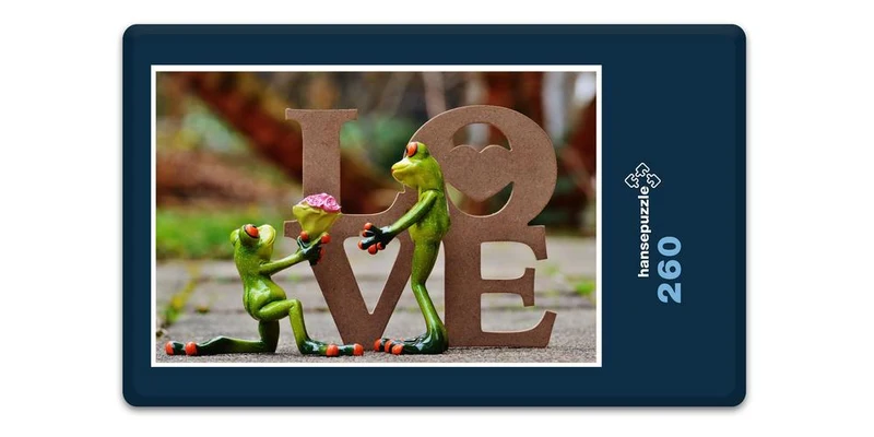 18605 Gefühle - Liebes-Frosch Puzzle
