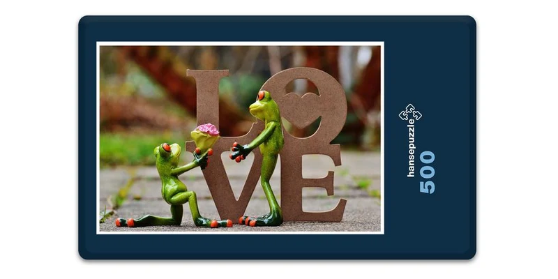 18605 Gefühle - Liebes-Frosch Puzzle