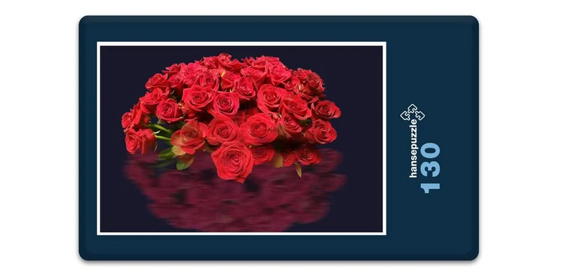 18604 Natur - Rosen-Bouquet Puzzle