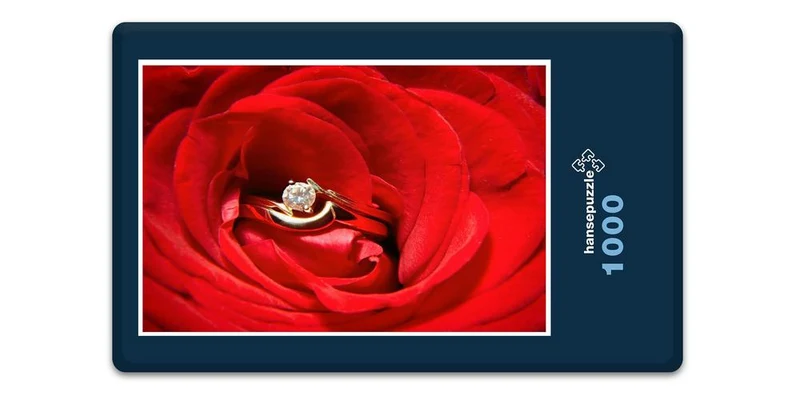 18601 Menschen - Rose mit Ring Puzzle