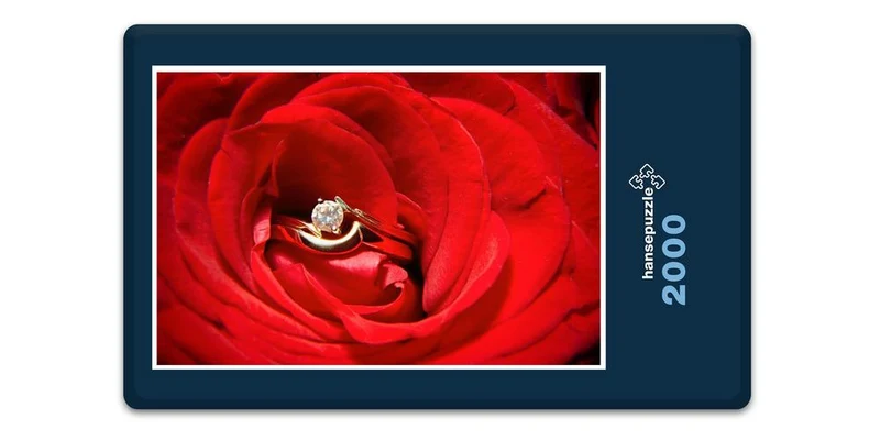 18601 Menschen - Rose mit Ring Puzzle