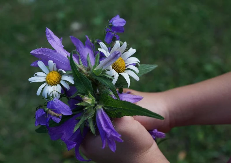 18600 Menschen - Blumen-Strauß Puzzle