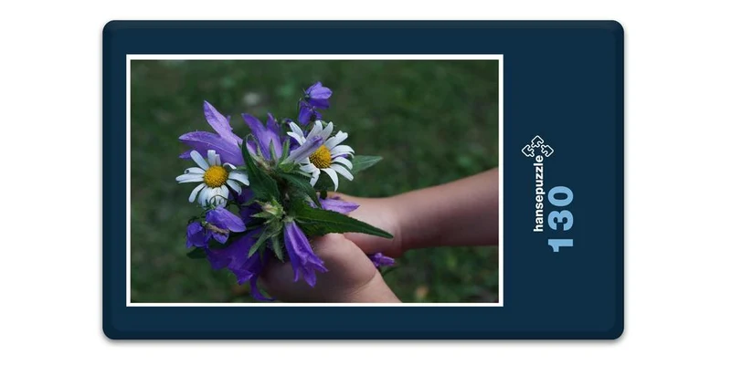 18600 Menschen - Blumen-Strauß Puzzle