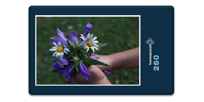 18600 Menschen - Blumen-Strauß Puzzle