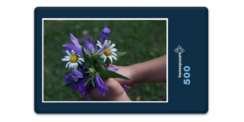 18600 Menschen - Blumen-Strauß Puzzle
