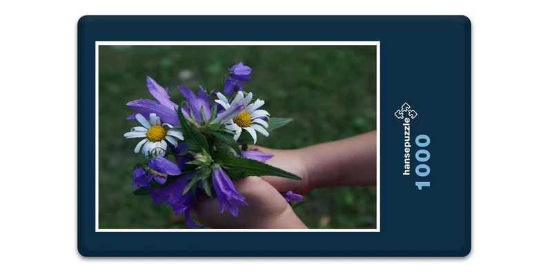 18600 Menschen - Blumen-Strauß Puzzle