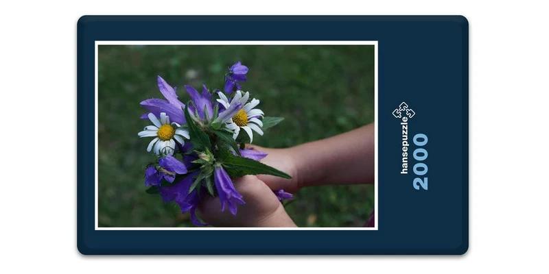 18600 Menschen - Blumen-Strauß Puzzle