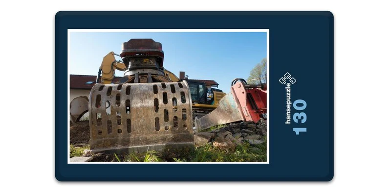 18467 Fortbewegung - Bagger-Schaufel Puzzle