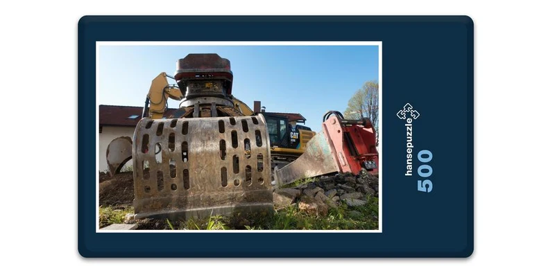 18467 Fortbewegung - Bagger-Schaufel Puzzle