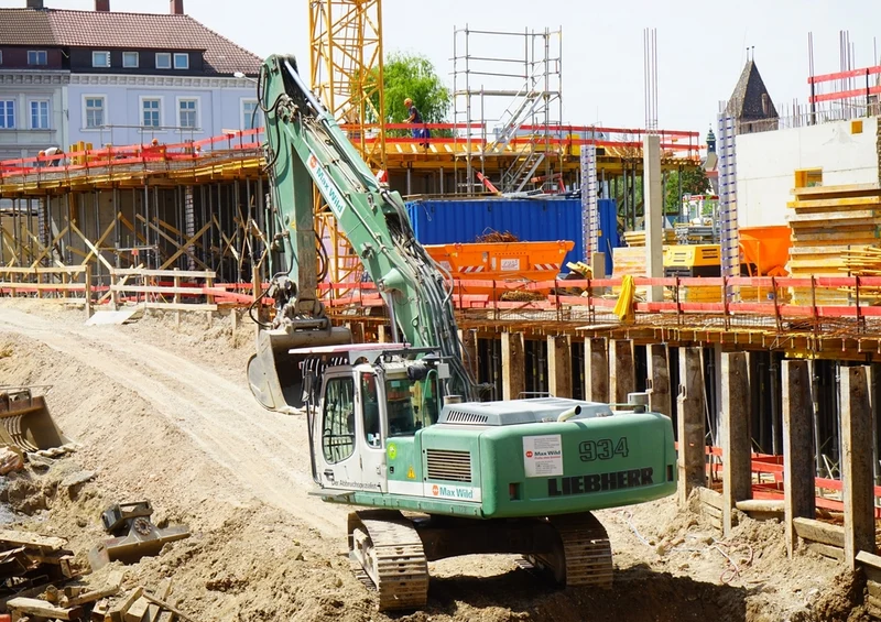 42396 Fortbewegung - Bagger Puzzle