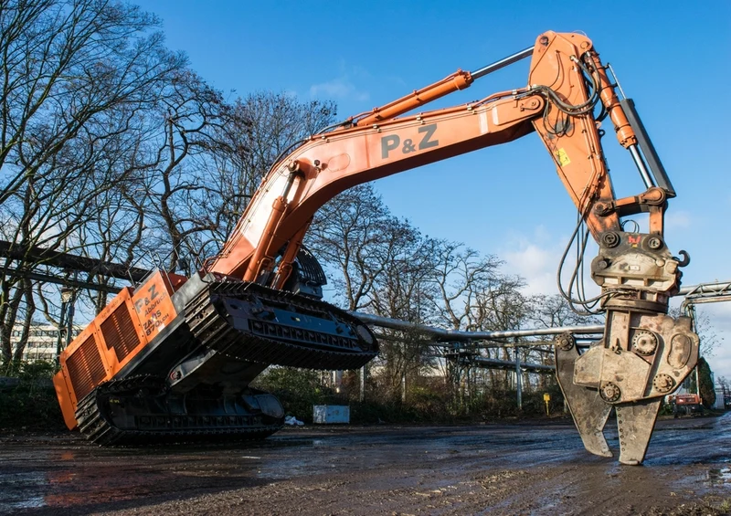 42381 Fortbewegung - Bagger Puzzle