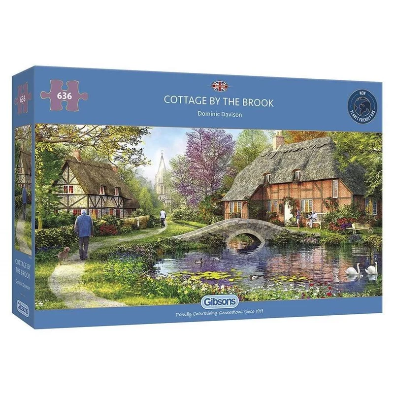 Cottage By The Brook, Dominic Davison (Panoramic)