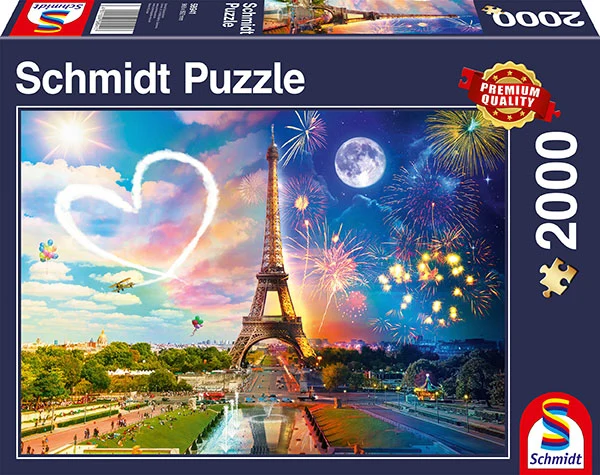 Paris, Day and Night, 2000 pcs