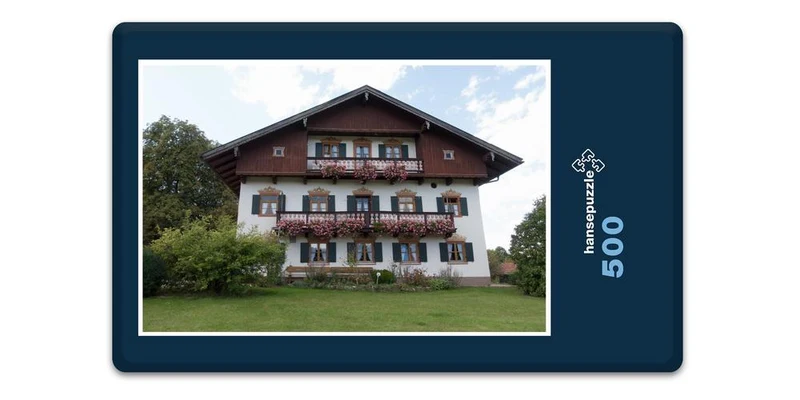 19221 Gebäude - Landhaus Puzzle