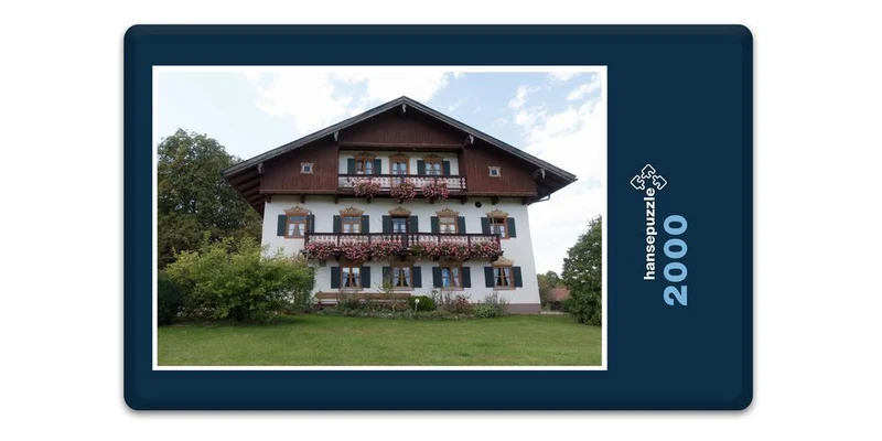 19221 Gebäude - Landhaus Puzzle
