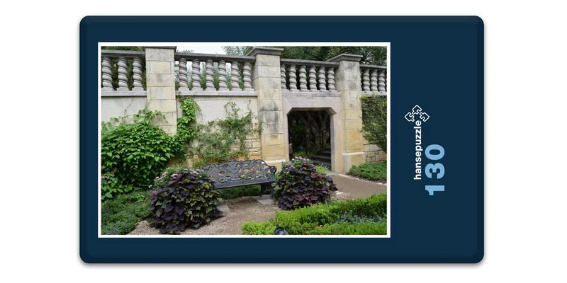 19216 Gebäude - Hof-Garten Puzzle