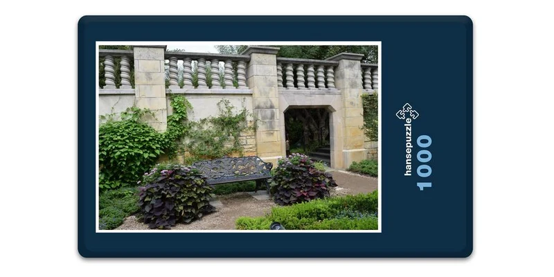 19216 Gebäude - Hof-Garten Puzzle