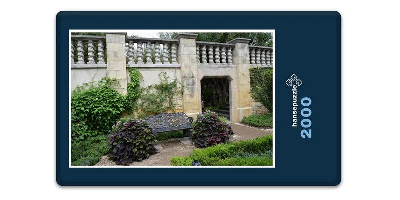 19216 Gebäude - Hof-Garten Puzzle