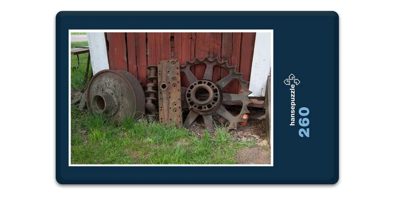 18543 Orte - Rostiges Rad Puzzle