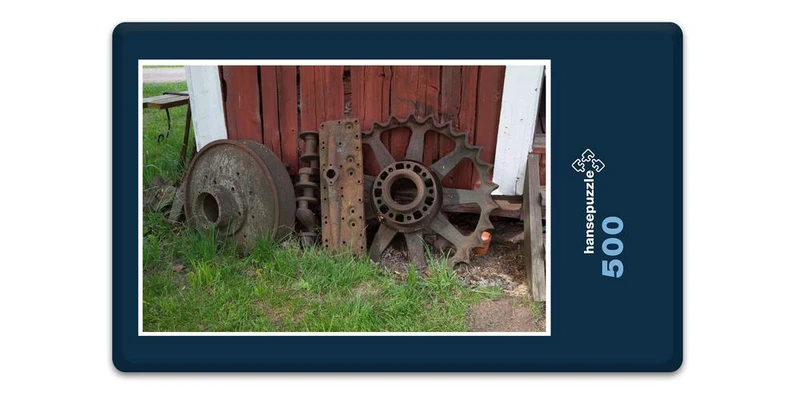 18543 Orte - Rostiges Rad Puzzle