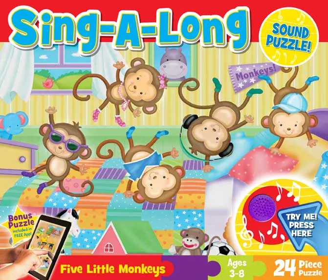 Five Little Monkeys (Sing-A-Long Sound)