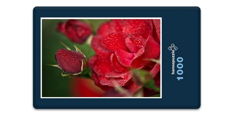18569 Natur - Rote Rose Puzzle