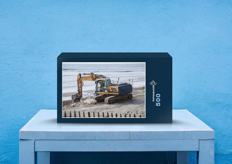 20980 Reisen - Bagger am Strand Puzzle