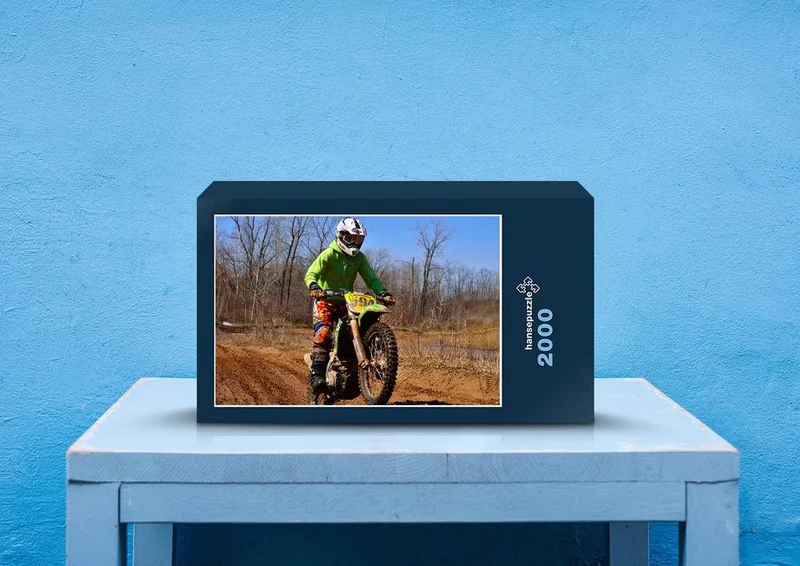 42124 Fortbewegung - Motocross Puzzle