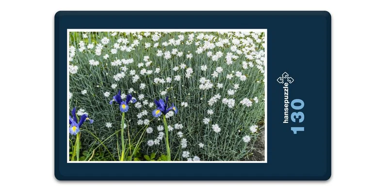 18568 Natur - Blumen-Beet Puzzle